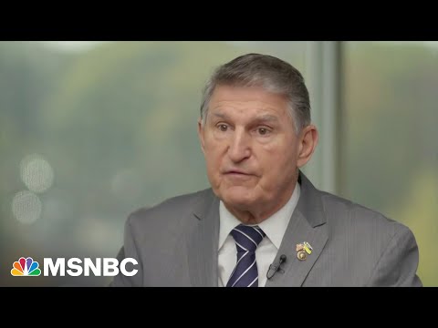 Sen. Joe Manchin says he 'absolutely' would consider a presidential run