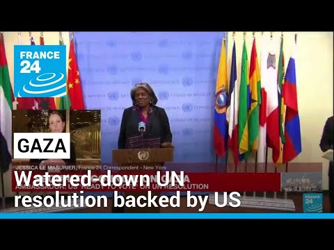 'Other countries now unhappy with watered-down UN resolution backed by Washington' &bull; FRANCE 24