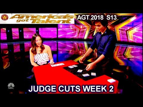 Shin Lim Card Magician FULL PERFORMANCE &amp;amp;COMMENTS America's Got Talent 2018 Judge Cuts 2 AGT