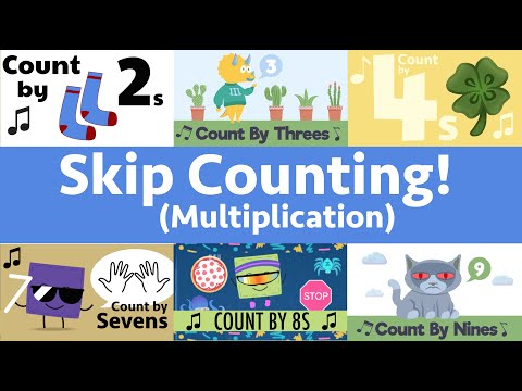 Skip Counting Songs / Multiplication Songs Compilation