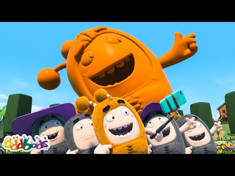 Statue of Slicky! | BEST Oddbods Full Episode Marathon | 2023 Funny Cartoons for Kids