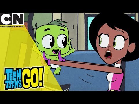 The Story of How Elasti-girl Got Her Powers | Teen Titans Go! | Cartoon Network UK