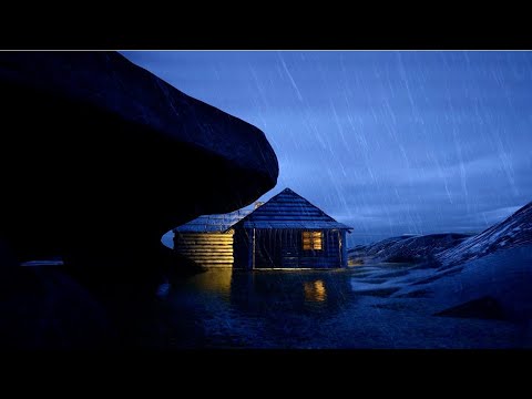 Rain and thunderstorm sound for sleeping and relaxing night 30 minute no ads