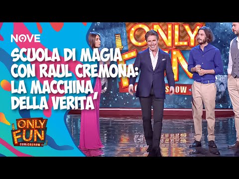 Scuola di Magia con Raul Cremona: la macchina della verit&agrave; | ONLY FUN!