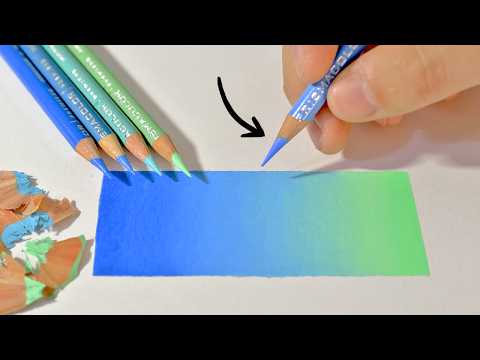 How to use colored pencils | Complete BASIC Tutorial for Beginners