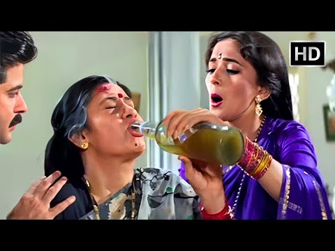 अरुणा ईरानी और माधुरी दीक्षित की खट्टी मीठी नोकझोंक | Anil Kapoor | Hindi Comedy Scenes | Old Comedy