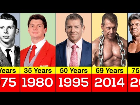 WWE Vince McMahon - Transformation From 1961 to 2023