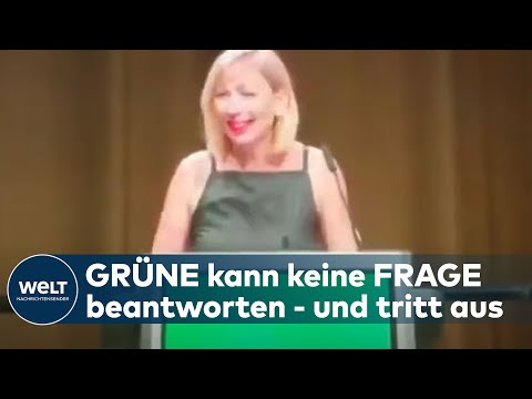 SAARLAND: Gr&uuml;nen-Bundestagskandidatin Gaydukova kann keine Frage beantworten &ndash; und verl&auml;sst Partei