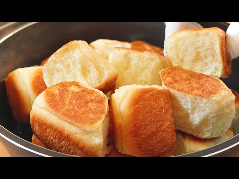 No oven! No machine! How to make delicious milk bread