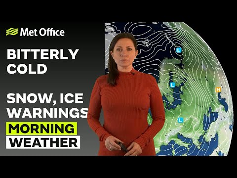 18/01/24 &ndash;  Bitterly cold still &ndash; Morning Weather Forecast UK &ndash; Met Office Weather