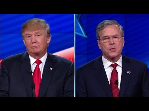 Highlights from the Trump/Bush splitscreen