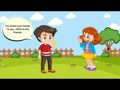 Body Talk Song Educational video |minikidzhub|