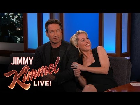 David Duchovny &amp; Gillian Anderson Explain their 90's Tension