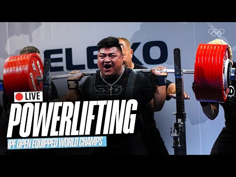 🔴  LIVE World Open Equipped Powerlifting Championships | Men 120kg