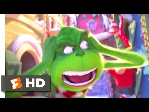 The Grinch (2018) - Can't Escape Christmas Scene (2/10) | Movieclips