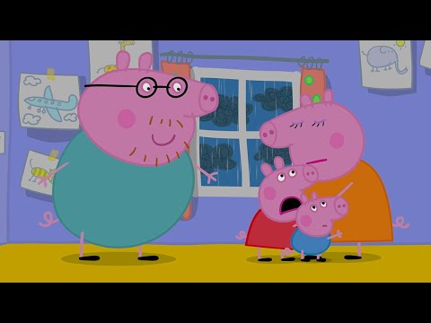 Peppa Pig in Hindi - Daraavane Toofaan - हिंदी Kahaniya - Hindi Cartoons for Kids