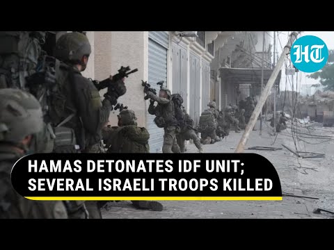 Israeli Army Unit Bombed By Hamas; Seven More IDF Soldiers Killed In Khan Younis | Watch