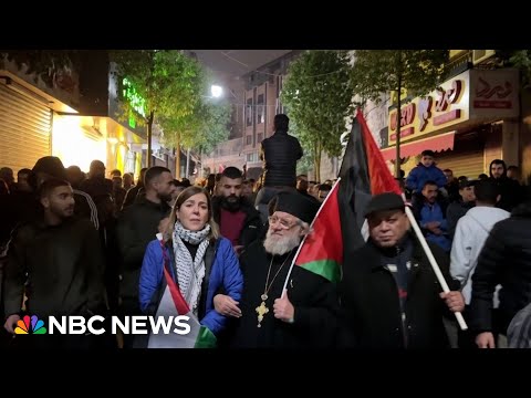 Palestinians in Ramallah protest killing of Hamas official