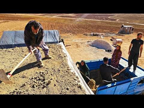 Creating a Safe Haven: Pern Shirvan and Jan Bibi Family's Tireless Efforts for a Secure Roof 🏡