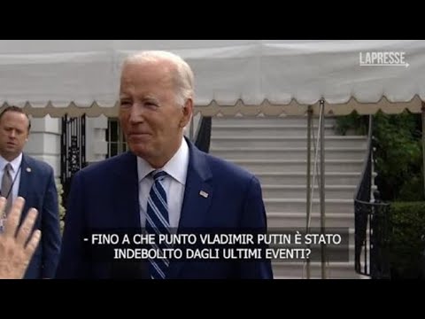 Usa, la nuova gaffe di Biden: &laquo;Putin sta perdendo la guerra in Iraq&raquo;