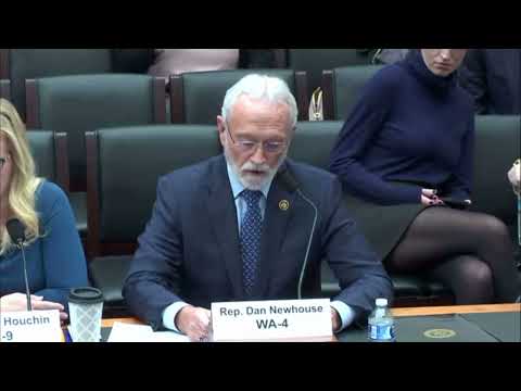 Rep. Newhouse Testifies at House Committee on Transportation and Infrastructure Member Day Hearing