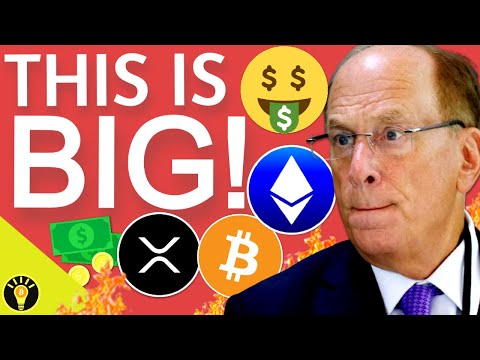 🚨BLACKROCK CEO LARRY FINK BULLISH ON CRYPTO! WANTS ETHEREUM ETF &amp; TALKS XRP &amp; BITCOIN ETFs