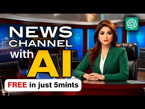 How To Create A News Channel With AI | AI News Video Generator | AI Lip Sync
