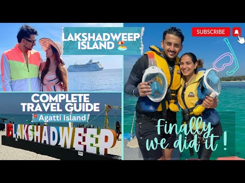 Ep 3 - One Of Our Best Experience At Lakshadweep Island 😍 First Time Snorkeling 🤿 Agatti Island 🏝️