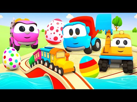 Leo the Truck Season 2 &amp; Funny cartoons full episodes - Car games &amp; Cars and trucks for kids.