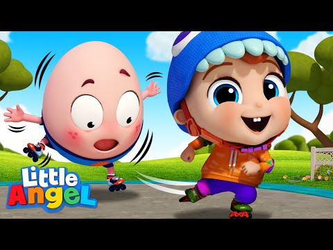 Humpty Dumpty | Little Angel Kids Songs &amp; Nursery Rhymes