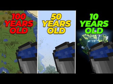 water bucket MLG at different ages