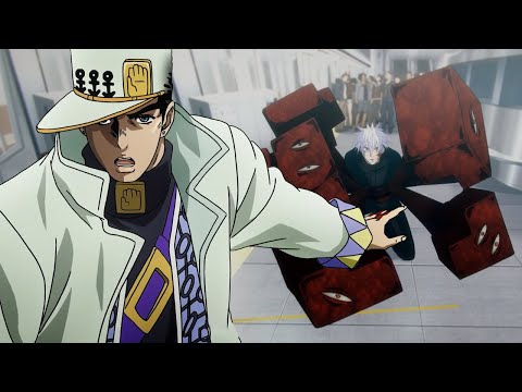 Jotaro rescues Satoro Gojo