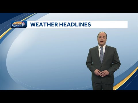 Video: Snow showers possible for some