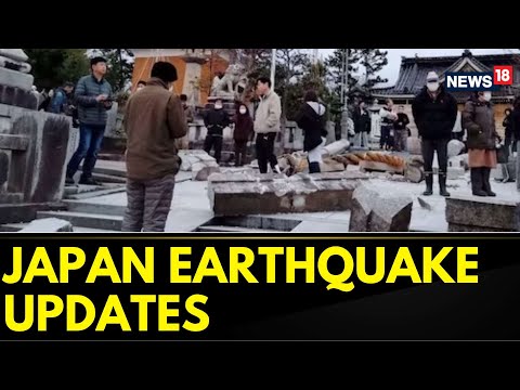 Japan Earthquake News | 155 Jolts Recorded, Tsunami Warnings Lifted, Damage Extensive | News18