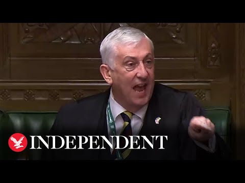 All the times Lindsay Hoyle scolded MPs