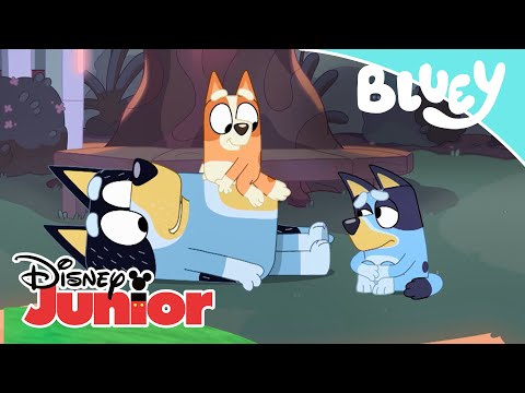 Bluey: Jugando con pap&aacute; | Disney Junior Oficial