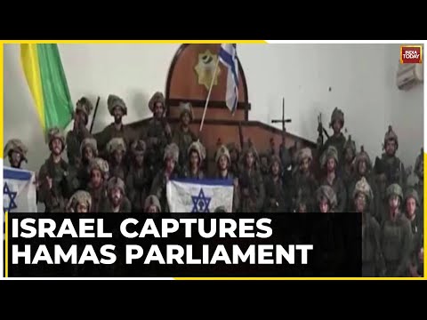 Israel Hamas War: Israeli Soldiers Capture Hamas Parliament, Share Pictures