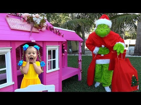 Diana y el Grinch que se rob&oacute; los reglaos de Navidad