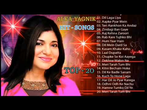 ALKA YAGNIK HIT SONGS || BEST OF ALKA YAGNIK || TOP -20 BOLLYWOOD HINDI HIT SONGS 