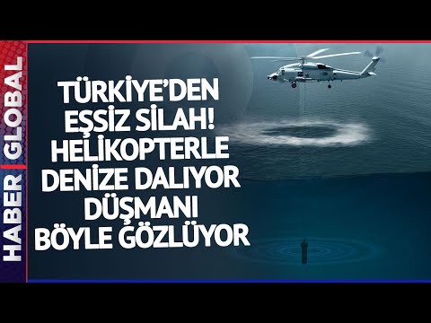 T&uuml;rkiye Denizlerin Hakimi Olacak! Tamamen Yerli: Helikopterle Suya Dalabiliyor!