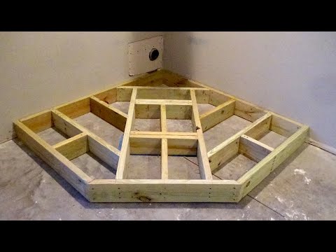 How to Build a Wood Stove Hearth - Framing a Hearth