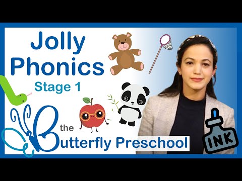 Jolly Phonics Phase 1 | Teaching Phonics to kids | SATPIN Phonics