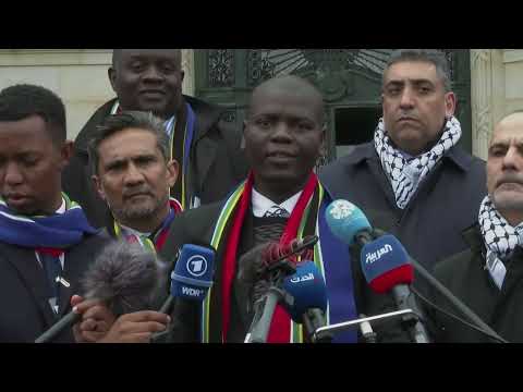 WATCH: South Africa holds news briefing after arguments in ICJ genocide hearing against Israel