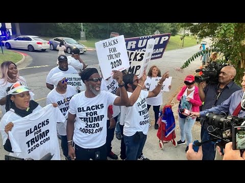 Crowds gather around Fulton County jail hours ahead of Trump's anticipated surrender