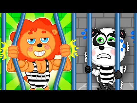 LeonCito | Historia de escape de la prisi&oacute;n | Dibujos animados | Video Para Ni&ntilde;os