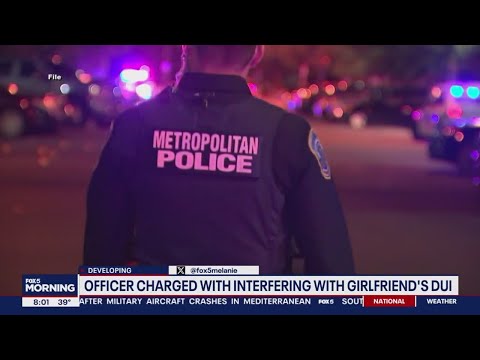 Officer charged with interfering with traffic stop involving girlfriend