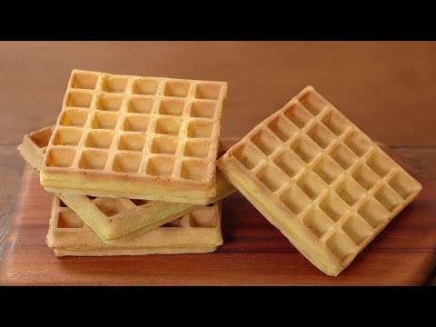 Crispy Waffle Recipe :: Best Homemade Waffles