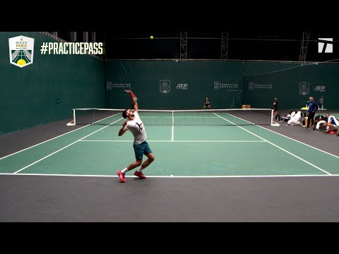 Novak Djokovic &amp; Carlos Alcaraz Full Practice Paris Masters 2023 | Practice Pass