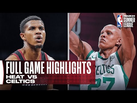 HEAT vs CELTICS | NBA SUMMER LEAGUE | FULL GAME HIGHLIGHTS