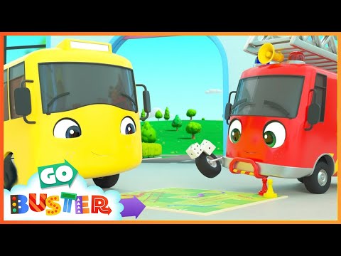 Buster and Ash's Playdate - It's Not All About Winning | Go Buster | Baby Cartoons | Kids Videos